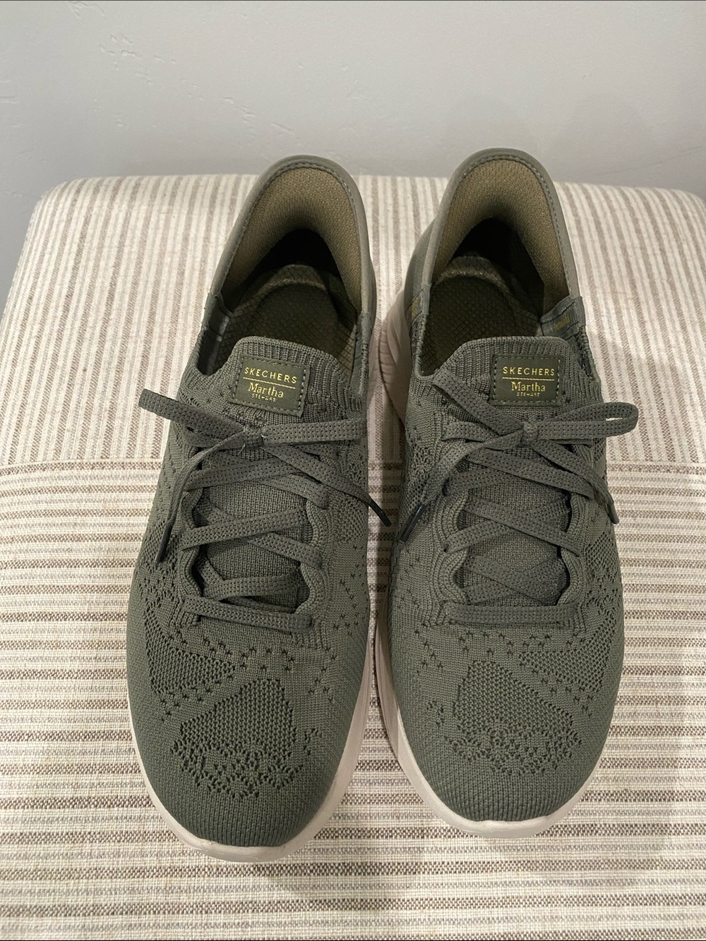 Martha Stewart Sketchers Slip-ins green - Picture 3 of 6